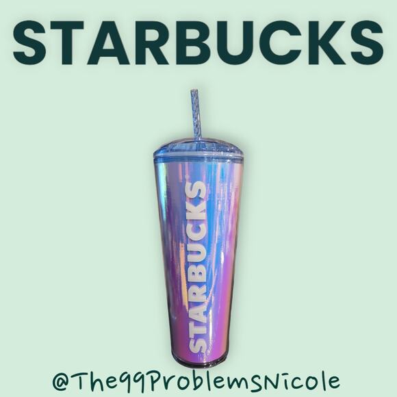 Starbucks Holographic Logo Dome Tumbler - Picture 9 of 10